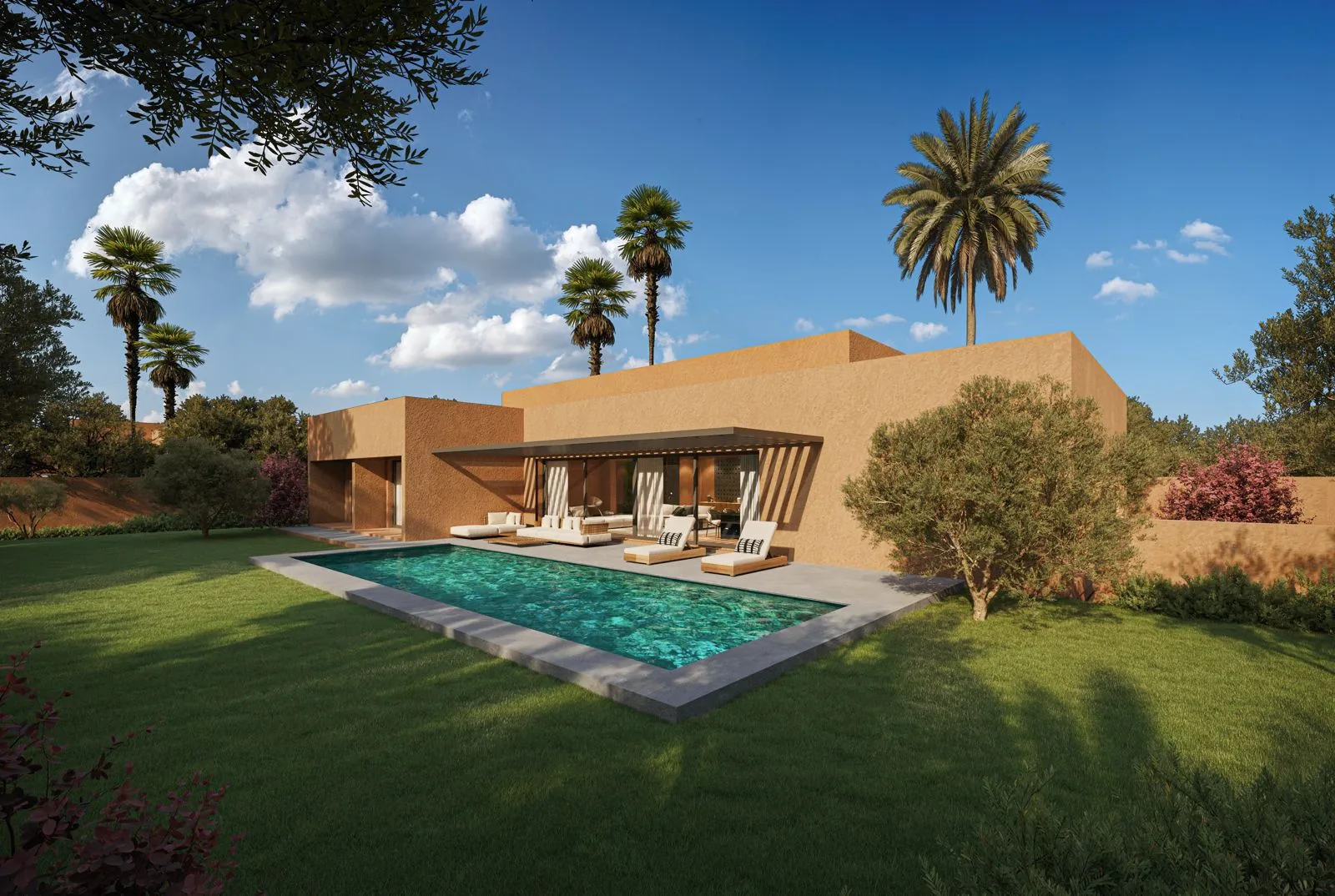 Villas de prestigia – Route d'Amemiz Marrakech